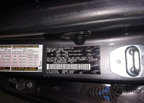 2014 Toyota 4Runner Sr5 z USA, uszkodzony, nr VIN JTEBU5JR9E5202994